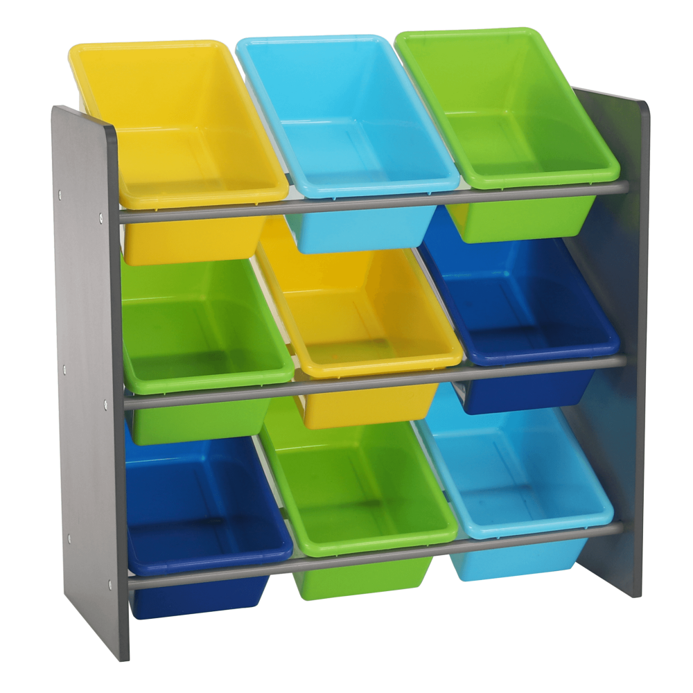 Organizator de jucării, multicolor / gri, KIDO TYPE 3