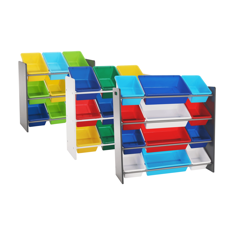 Organizator de jucării, multicolor / gri, KIDO TYPE 3