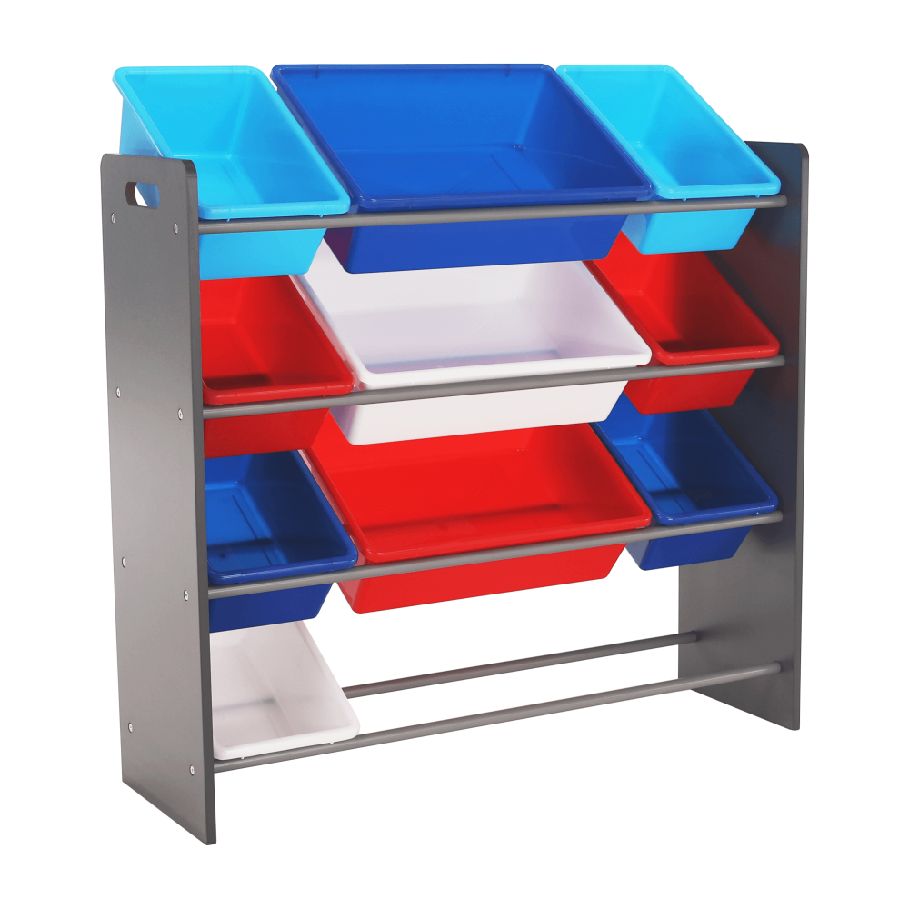 Organizator de jucării, multicolor / gri, KIDO TYPE 1