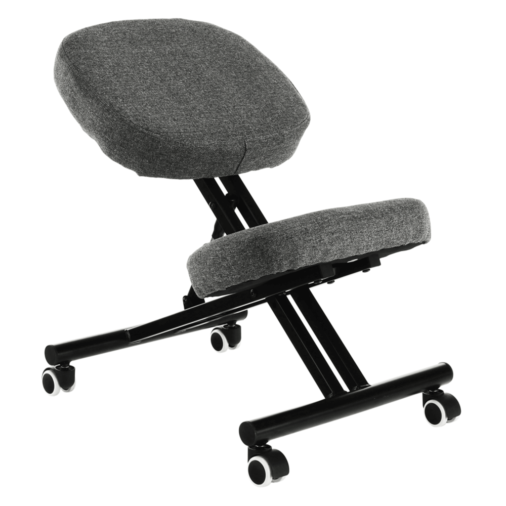 Scaun de îngenunchiere ergonomic, gri maro Taupe/negru, KILIAN
