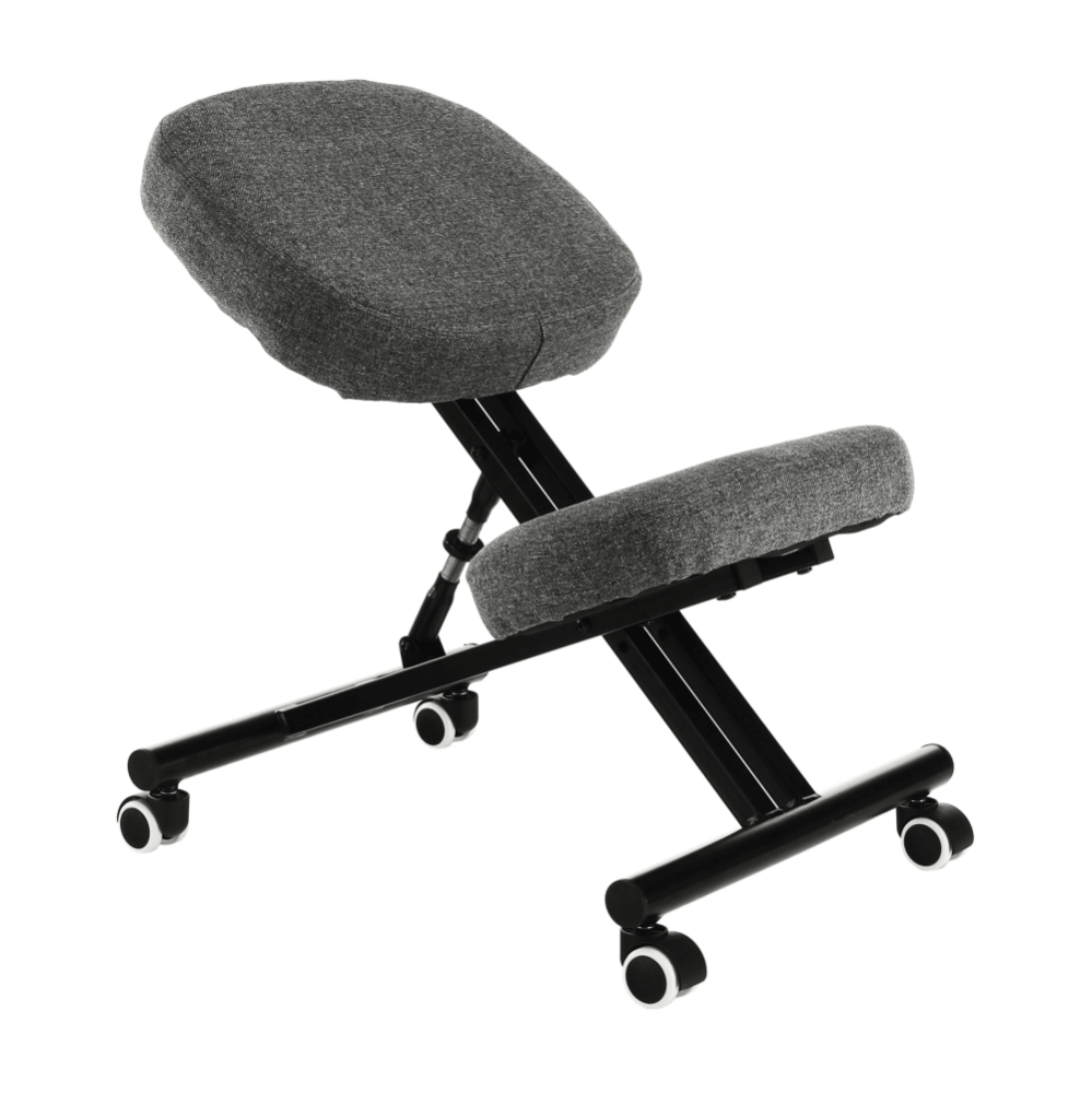 Scaun de îngenunchiere ergonomic, gri maro Taupe/negru, KILIAN