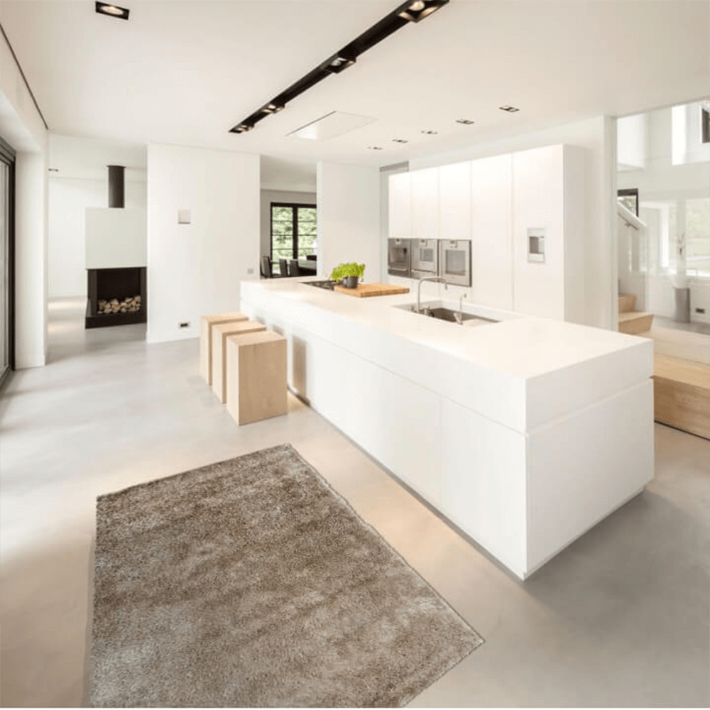 Covor, crem, 70x210, AROBA