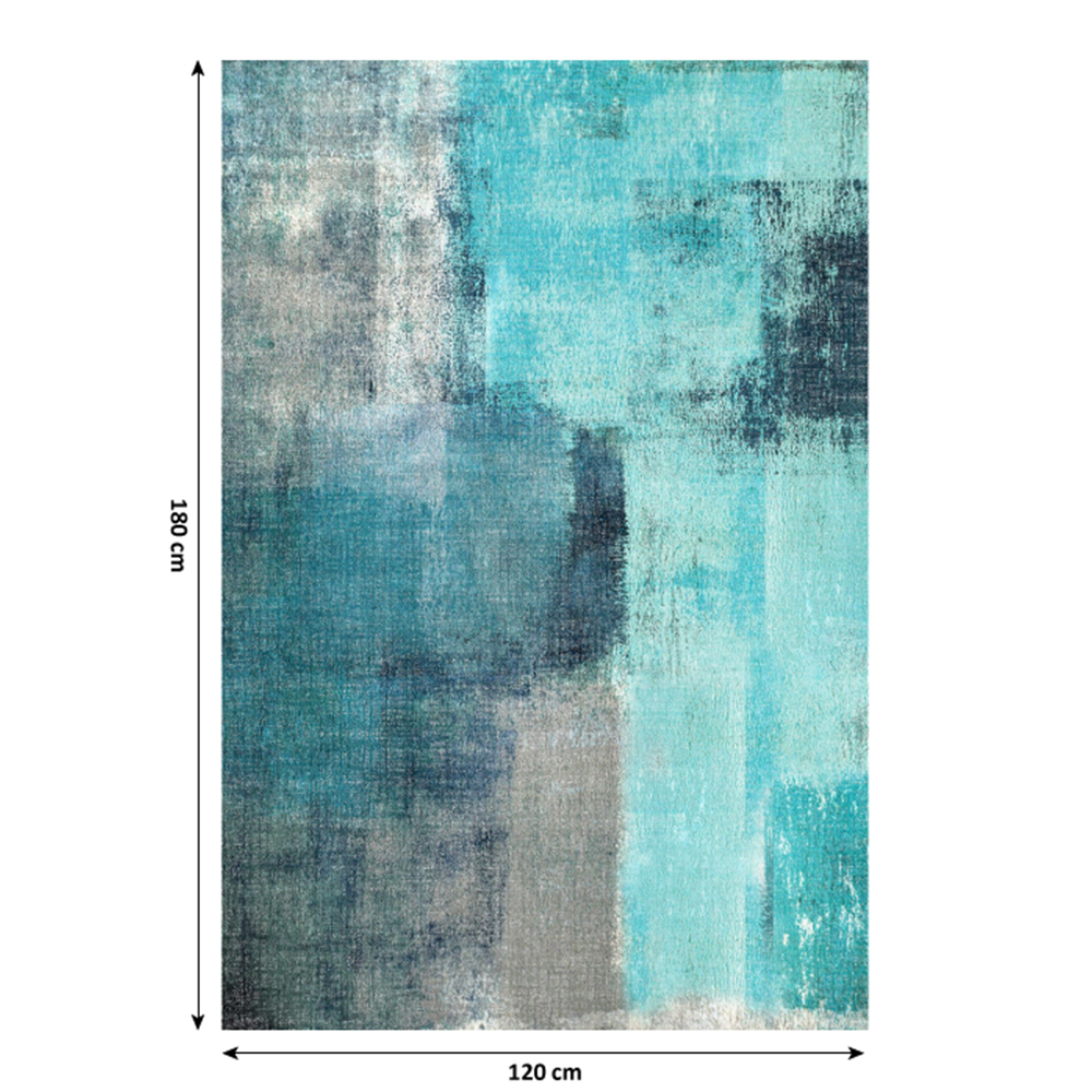 Covor ESMARINA TYP2, albastru/gri, 120x180