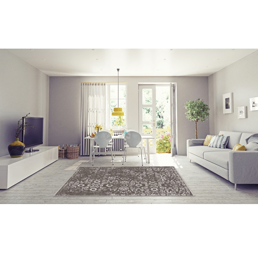 Covor vintage 200x300 cm, maro, MORIA