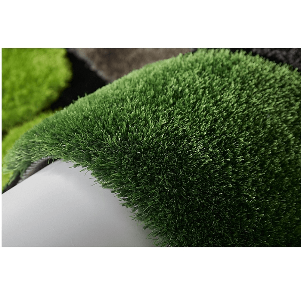 Covor 70x210 cm, verde/gri/negru, PEBBLE TYP 1