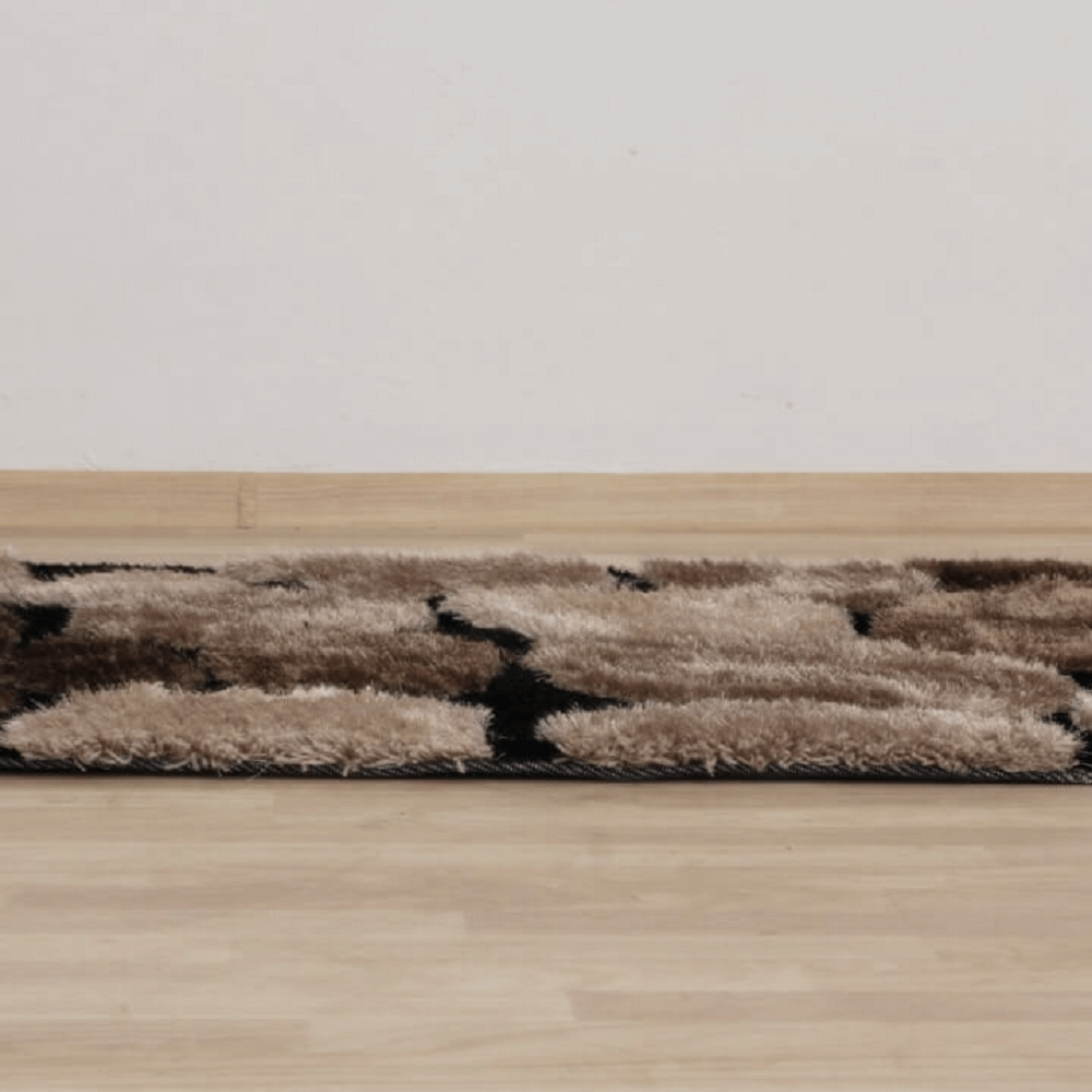 Covor 70x210 cm, maro/bej/negru, PEBBLE TYP 2