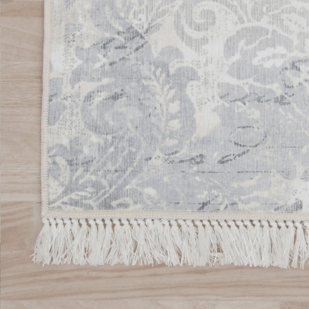Covor, bej cu model, 80x200, BALIN