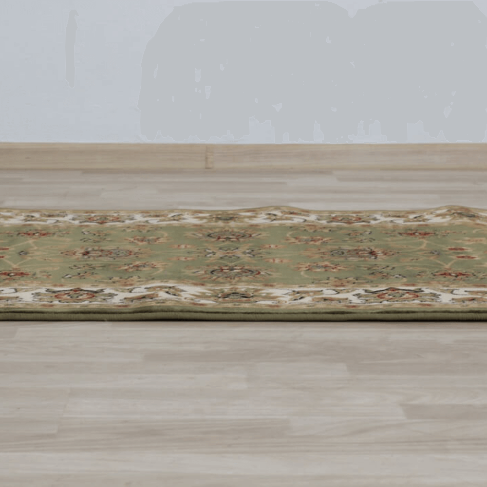 Covor 100x150 cm, verde/amestec de culori/model oriental, KENDRA TYP 2