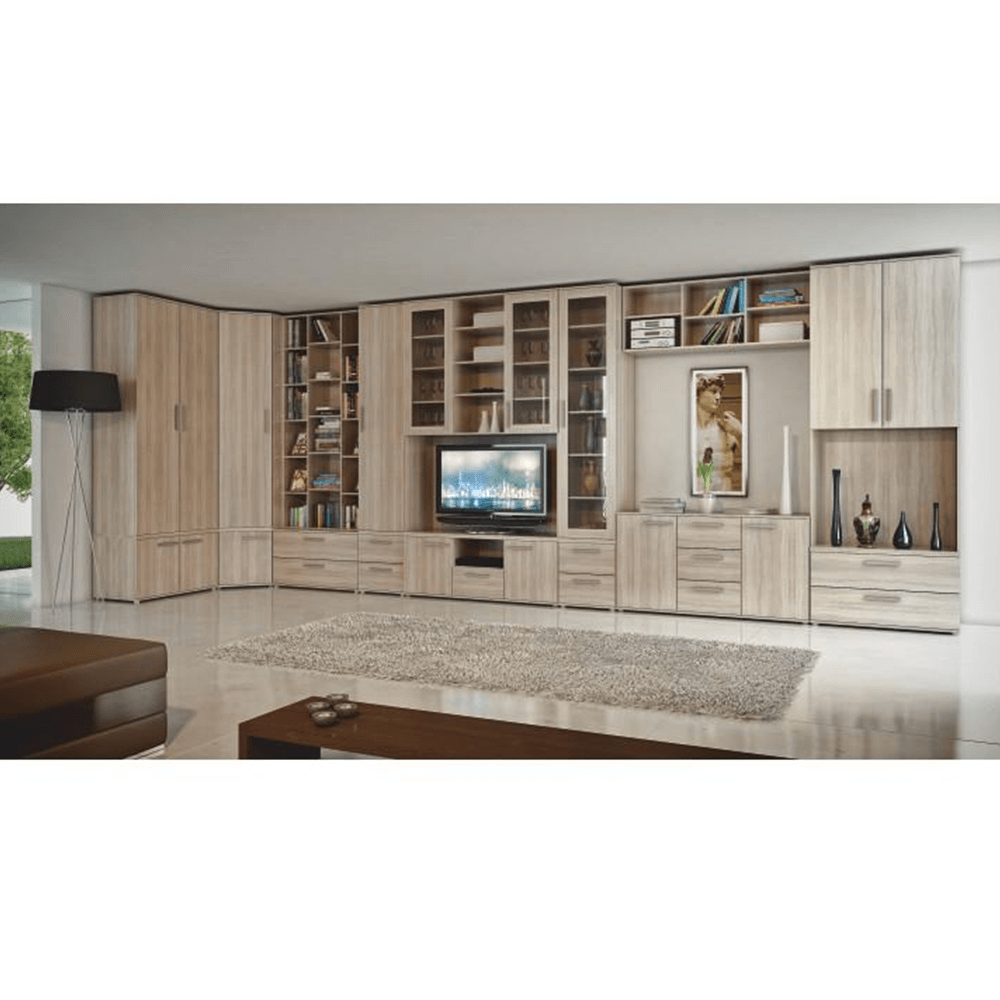 Comodă, DTD laminat, stejar sonoma, DUNAJ TIPUL11