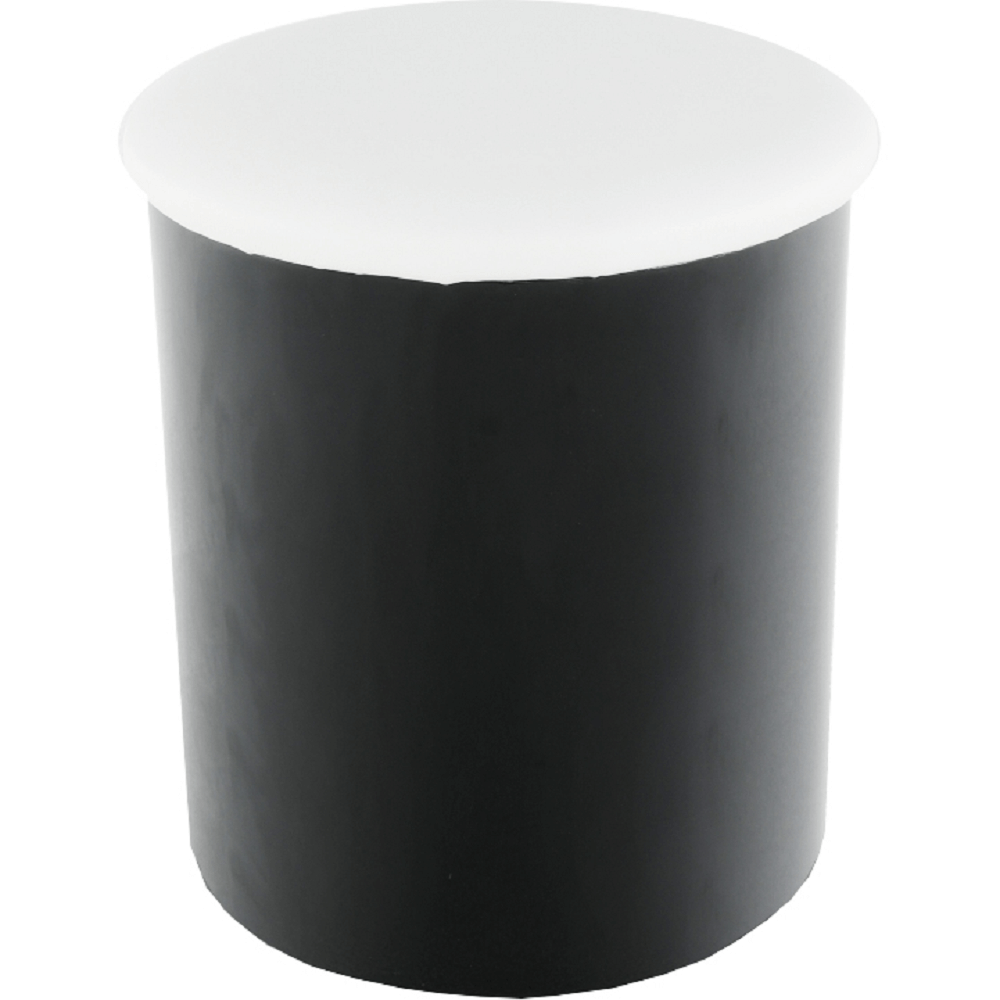 Măsuţă de cafea, alb, extra luxcios HG/negru extra lucios HG, RUPERT