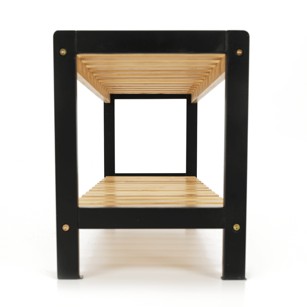 Cutie pantofi, natural / negru, KONTRE