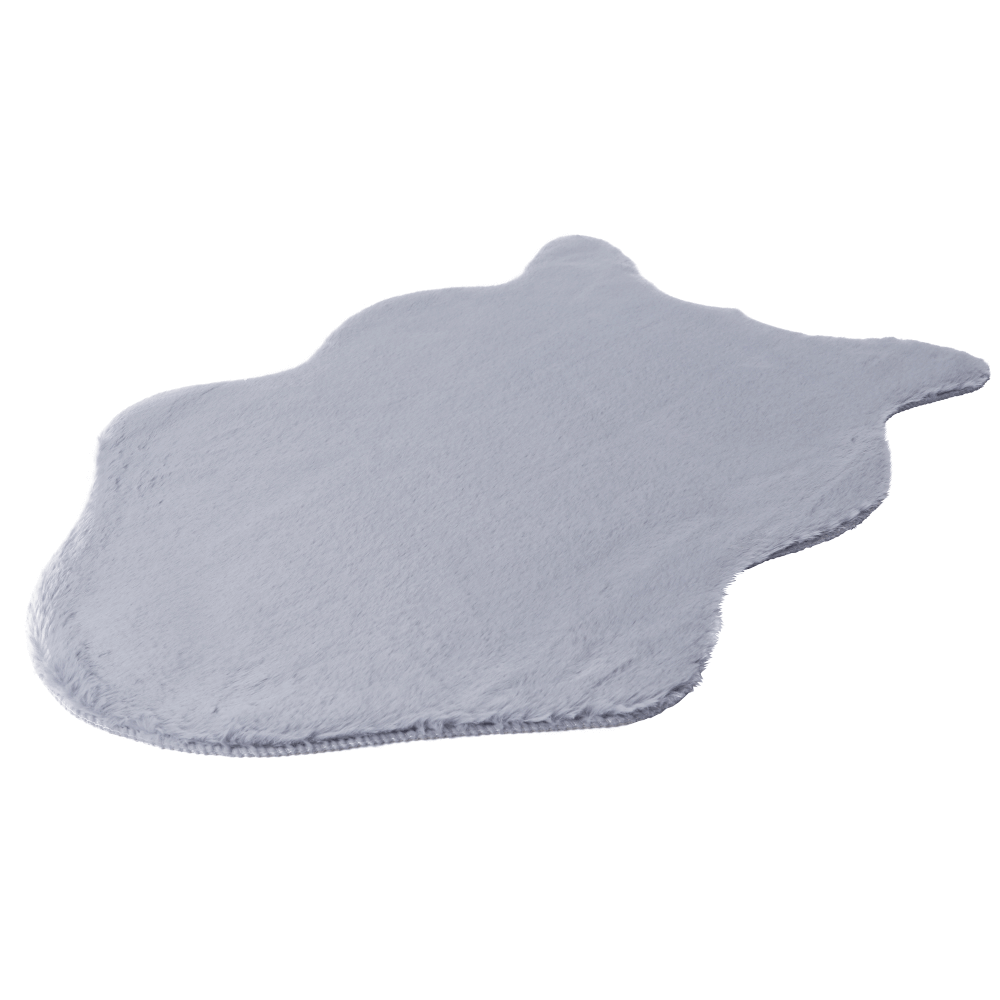 Blană artificială, gri deschis, 60x90, RABIT NEW TYP 9