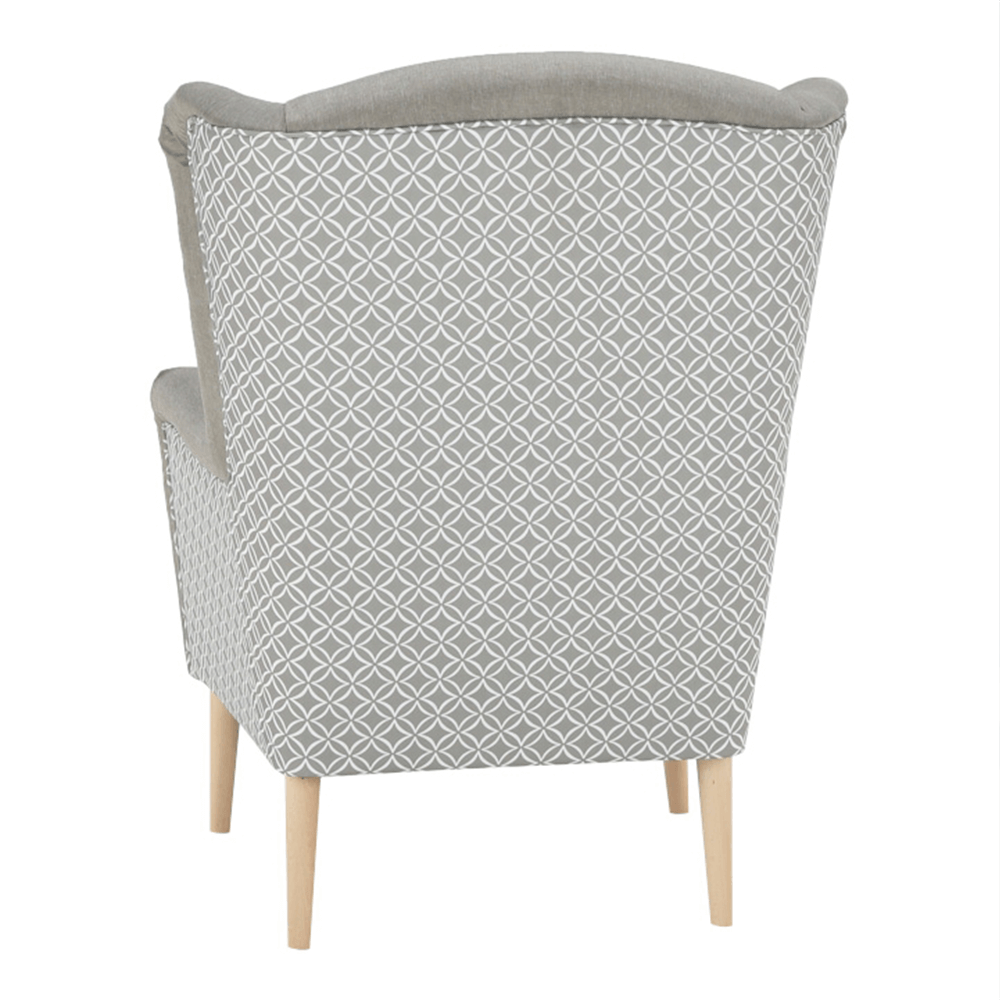 Scaun de design, ţesătură, capuccino/model, BELEK