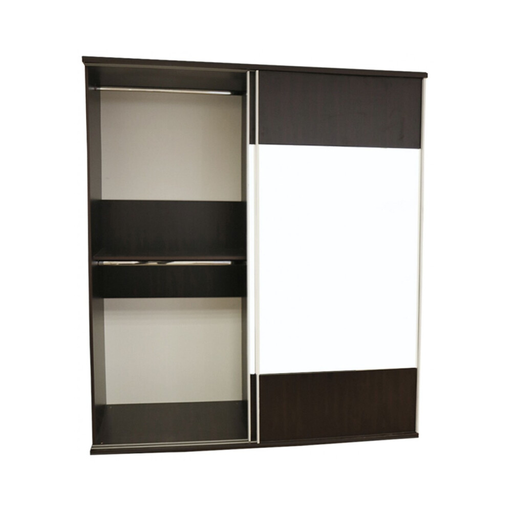 Dormitor Laguna cu pat 140x200 cu lada Wenge cu Vanilie