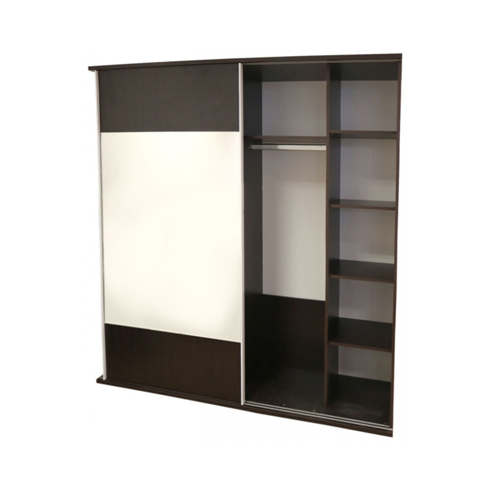 Dormitor Laguna cu pat 140x200 cu lada Wenge cu Vanilie