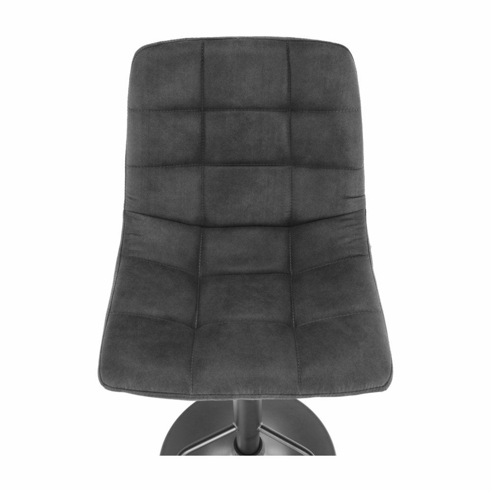 Scaun de bar, gri / negru, LAHELA