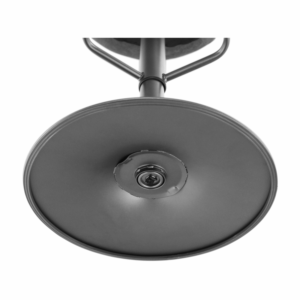 Scaun de bar, gri / negru, LAHELA