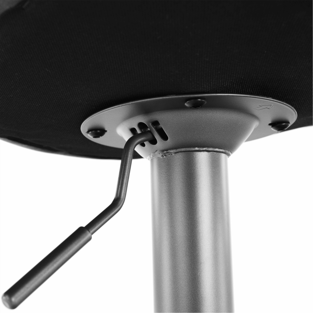 Scaun de bar, gri / negru, LAHELA