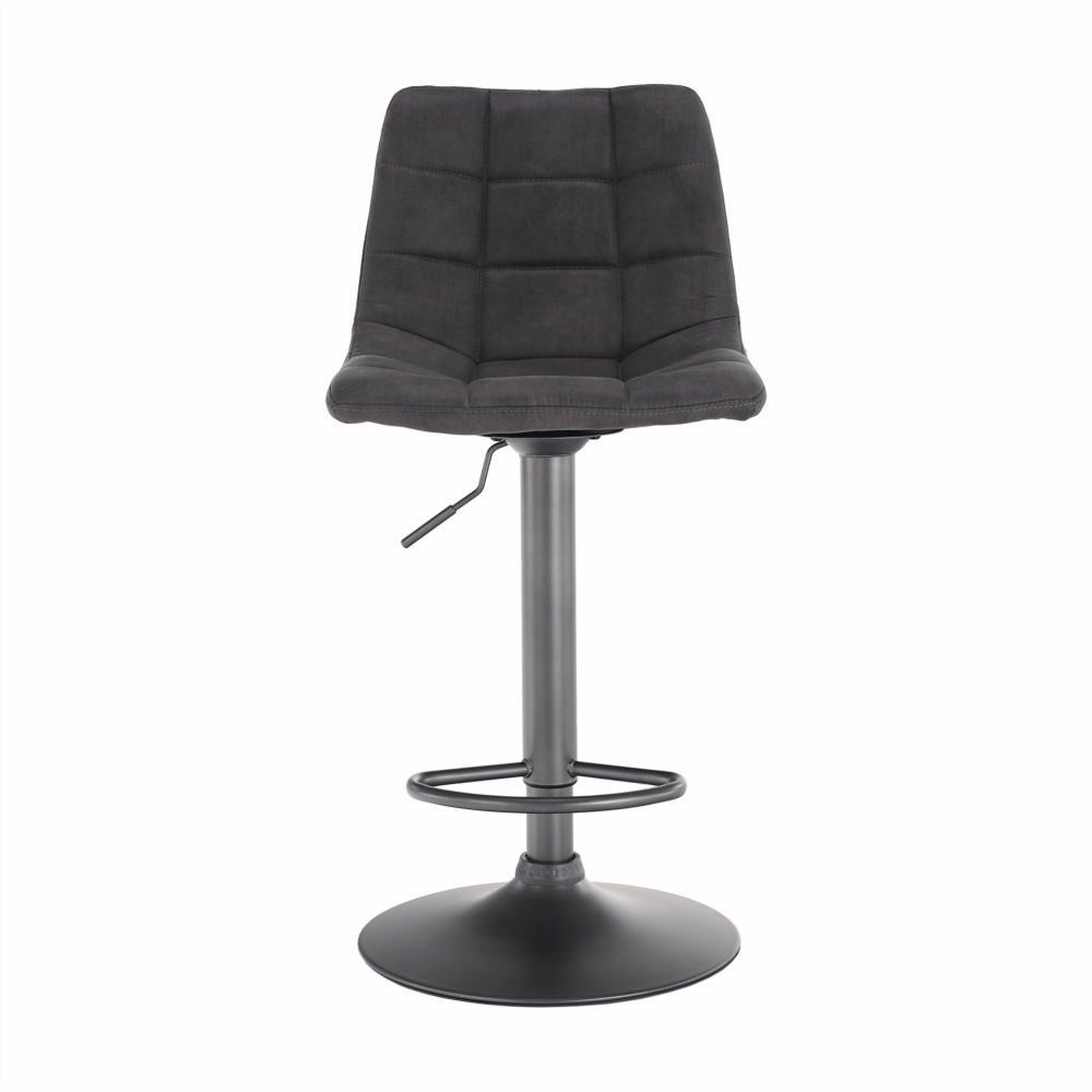 Scaun de bar, gri / negru, LAHELA