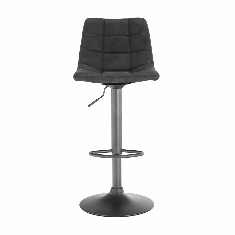 Scaun de bar, gri / negru, LAHELA