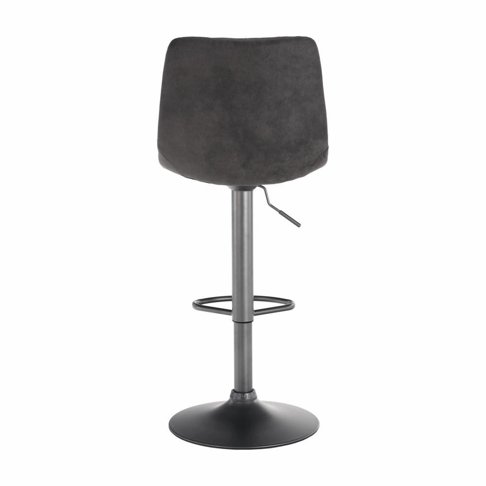 Scaun de bar, gri / negru, LAHELA
