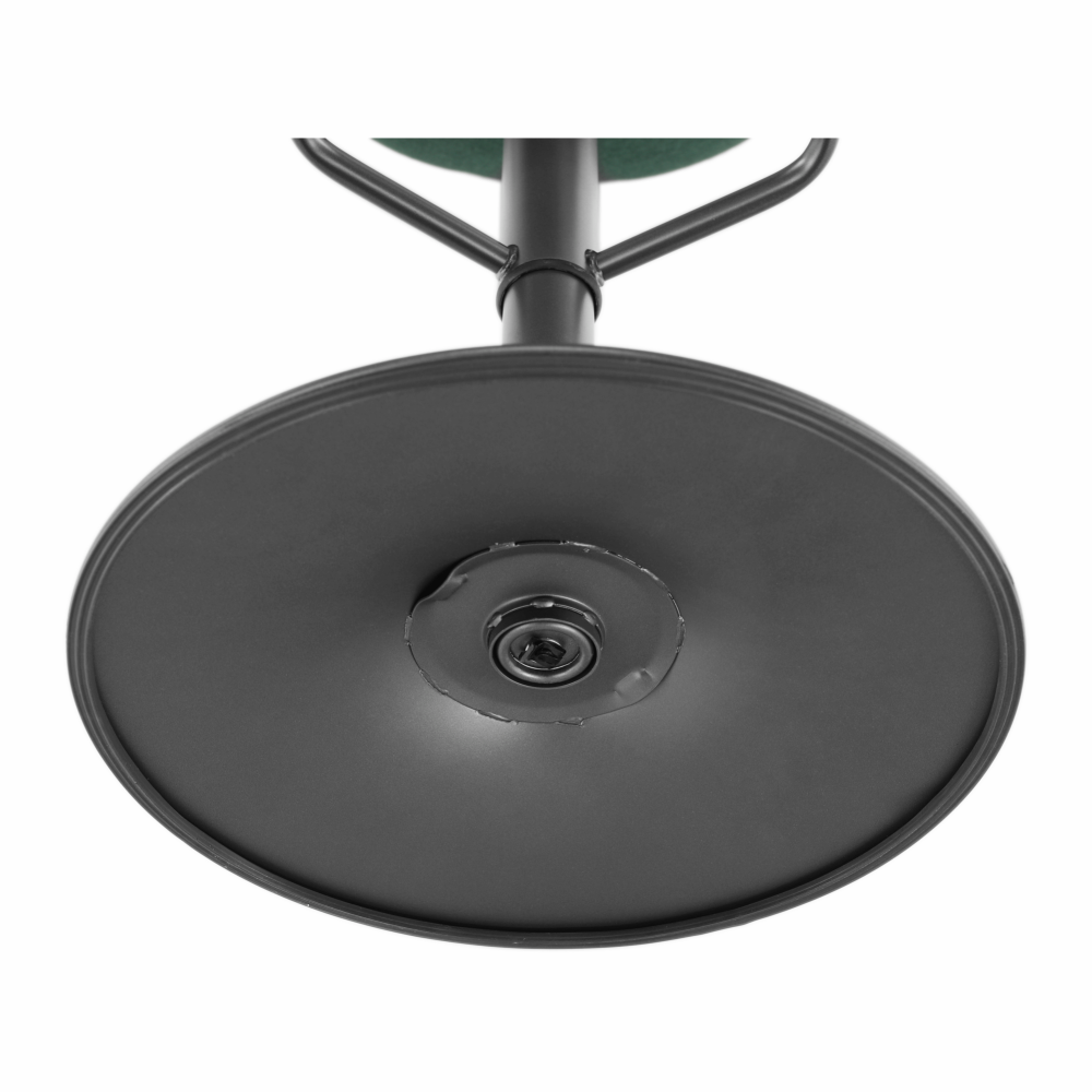 Scaun de bar, verde / negru, LAHELA