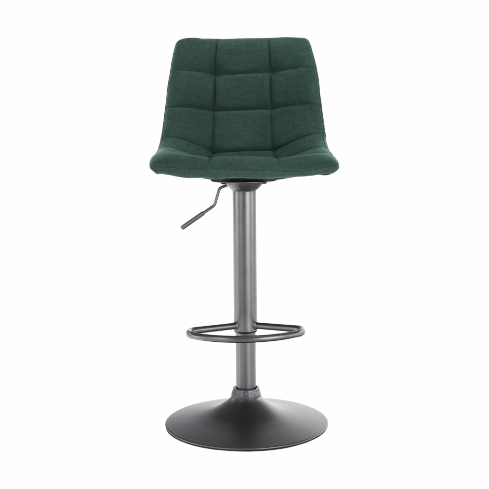 Scaun de bar, verde / negru, LAHELA