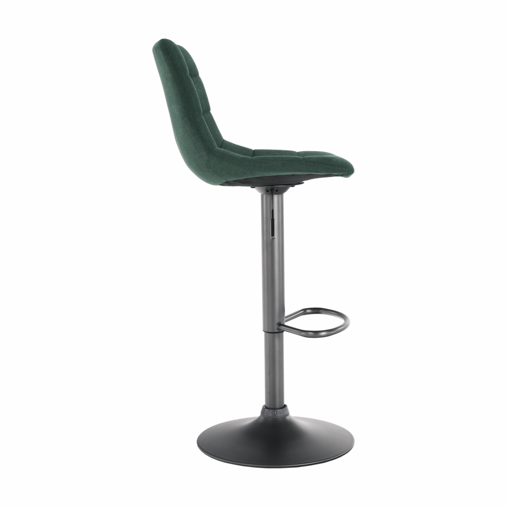 Scaun de bar, verde / negru, LAHELA
