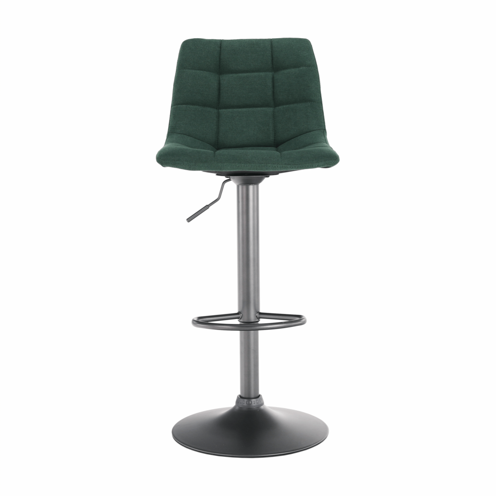Scaun de bar, verde / negru, LAHELA