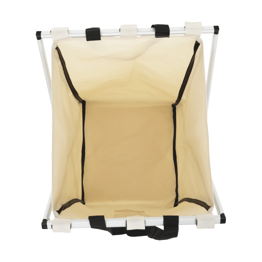 Coş de rufe din pânză, gri-bej, LAUNDRY TYP 1