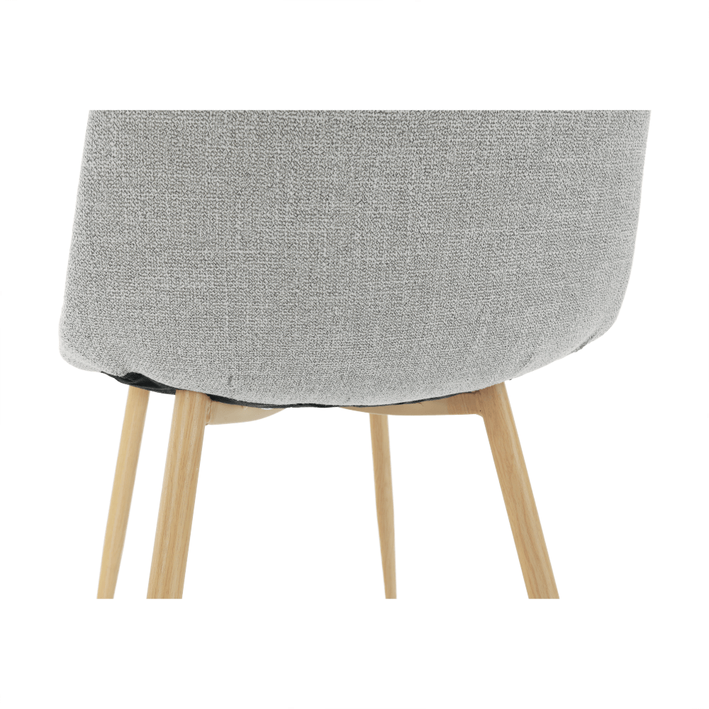 Scaun, textil gri deschis/fag, LEGA