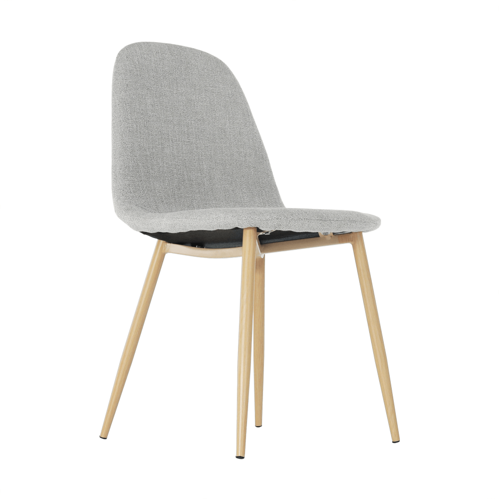 Scaun, textil gri deschis/fag, LEGA