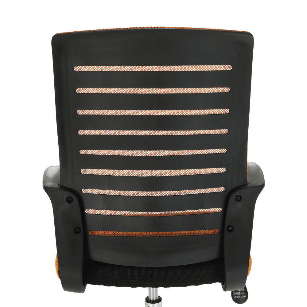 Scaun de birou, portocaliu / negru, LIZBON NEW