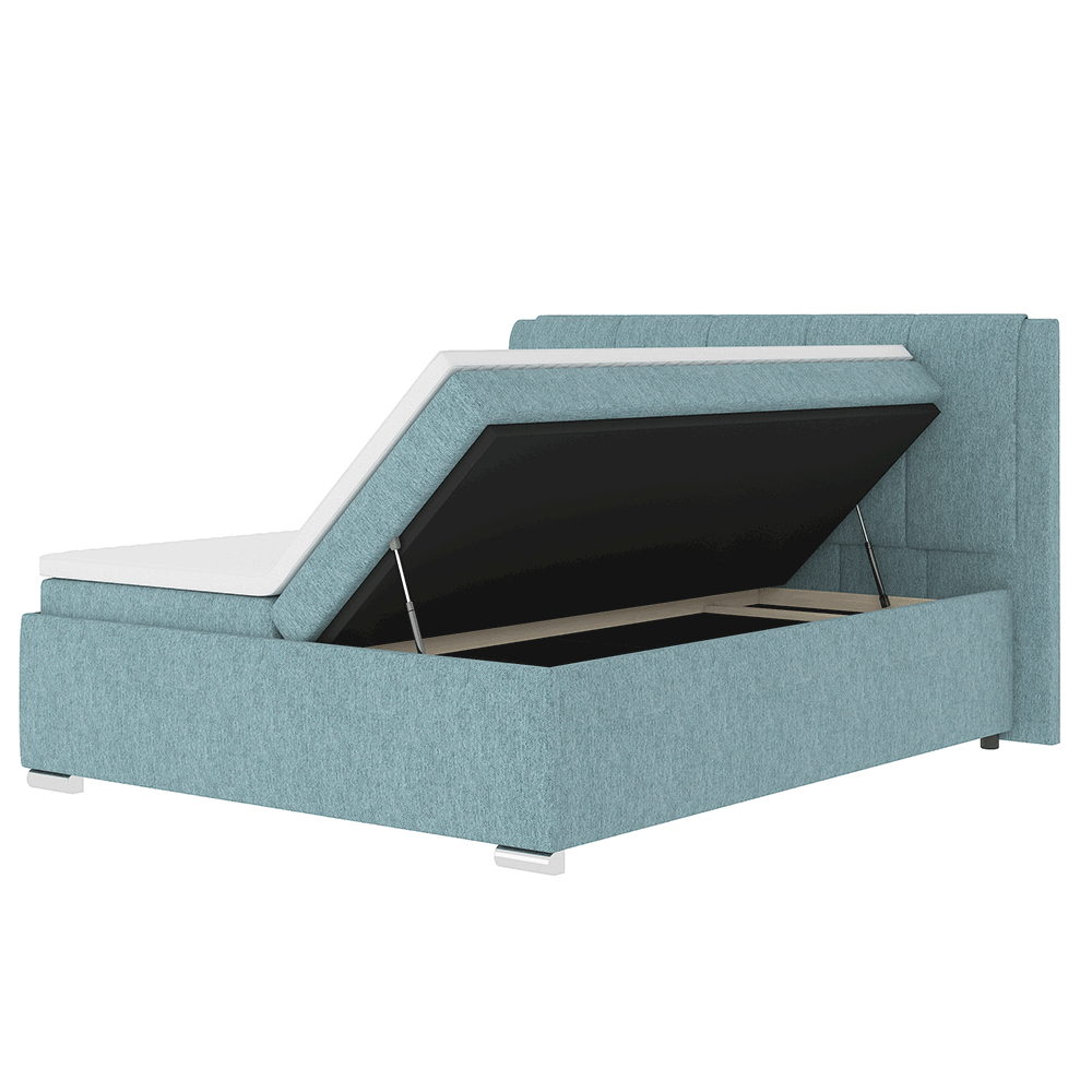 Pat boxspring 160x200, mentol, LORENA