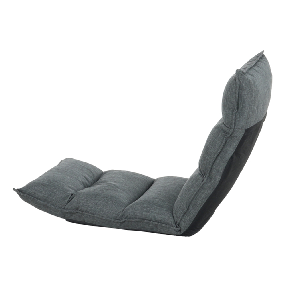 Fotoliu relaxant, material gri, LOTA NEW
