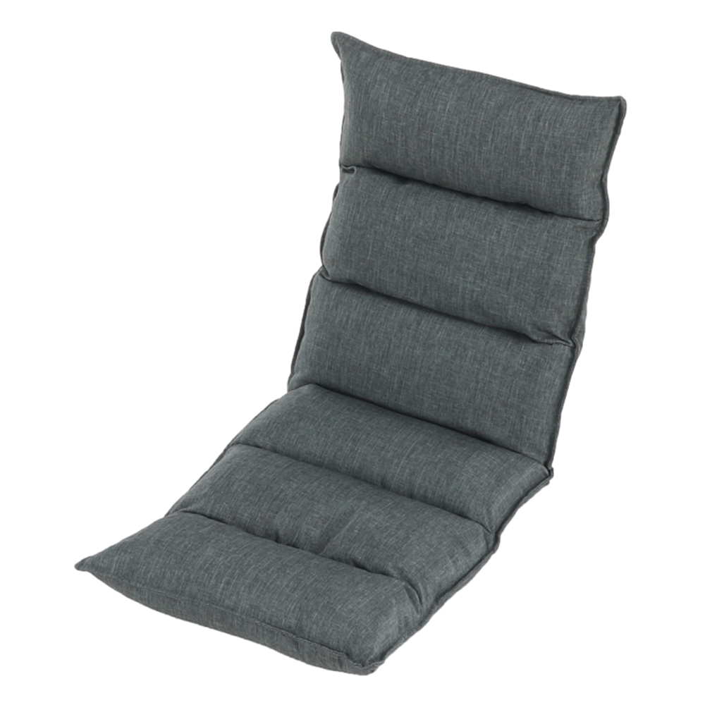 Fotoliu relaxant, material gri, LOTA NEW