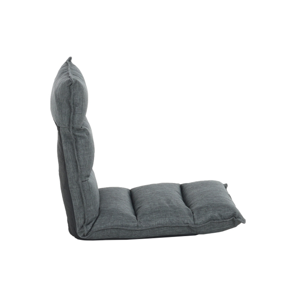 Fotoliu relaxant, material gri, LOTA NEW
