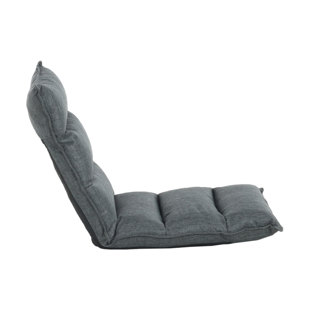 Fotoliu relaxant, material gri, LOTA NEW