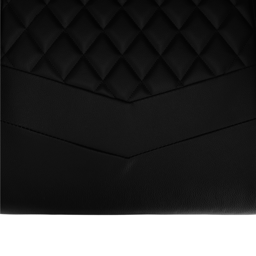 Scaun de birou / joc cu iluminare LED RGB, negru, MAFIRO