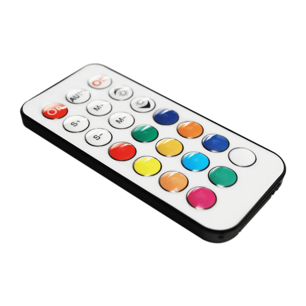 Scaun de birou / joc cu iluminare LED RGB, negru, MAFIRO