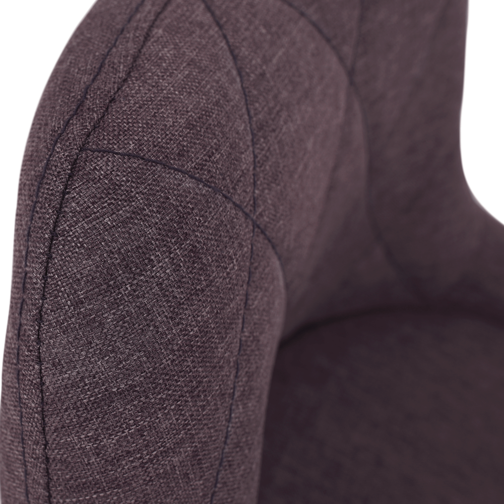 Scaun de bar, gri-maro TAUPE/crom, MARID