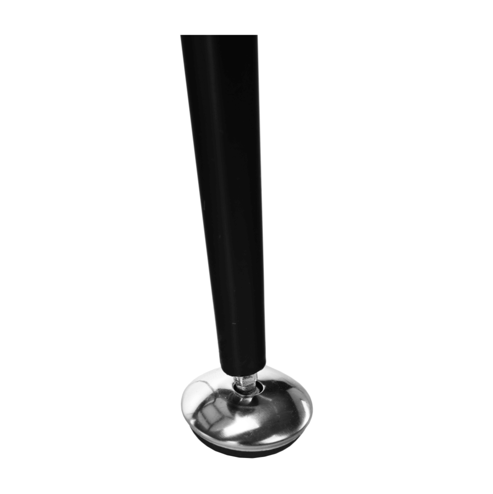 Scaun dining, alb/negru, MENTA