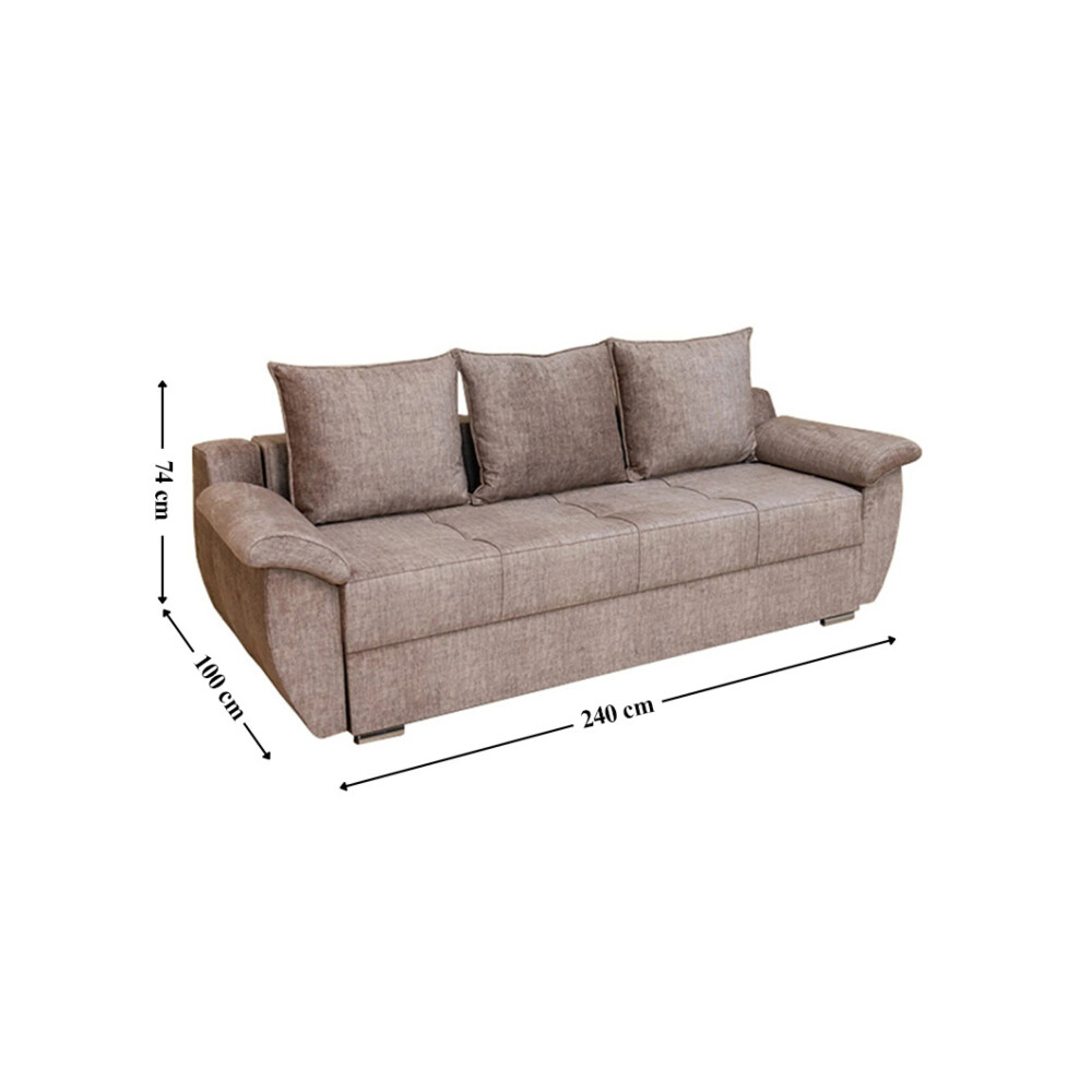 Canapea Extensibilă „Milano Bonell Mare”