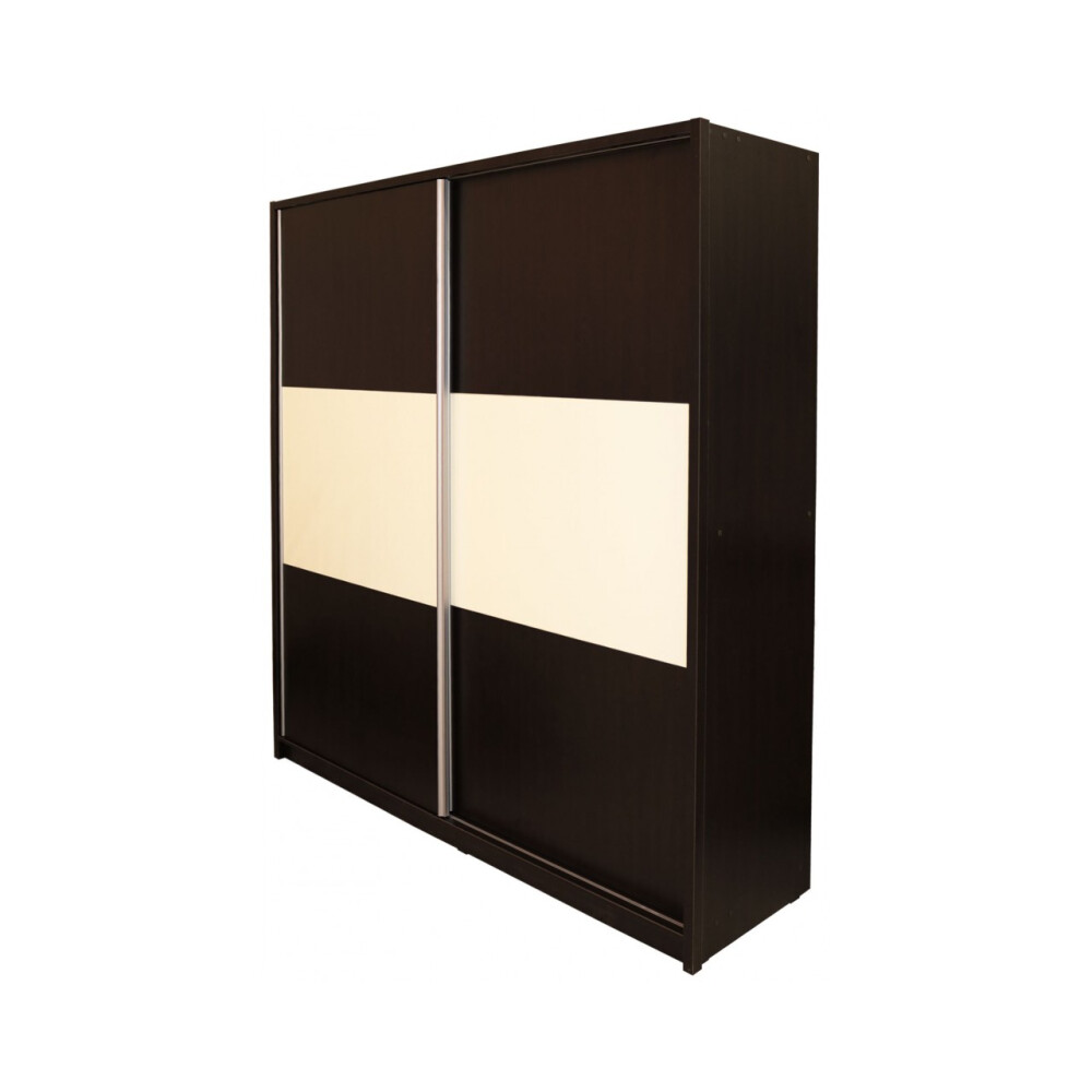Dormitor Milano cu Pat Tapitat Wenge 160x200 cm