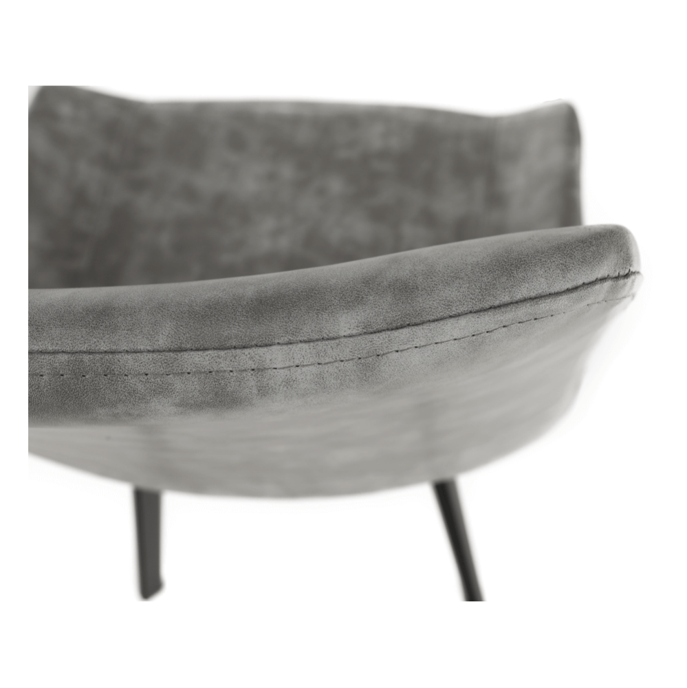 Scaun dining, gri, NIRO