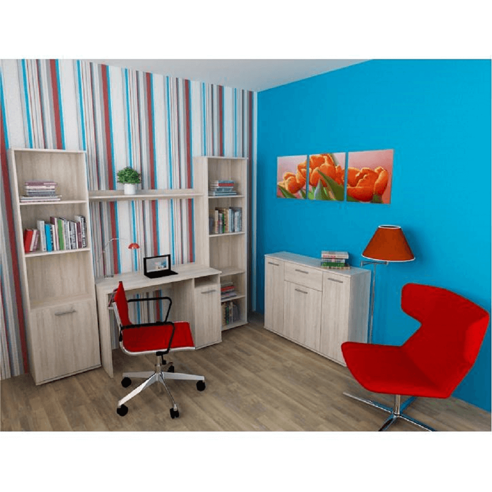 Masă PC, stejar sonoma,  NOKO-SINGA 21