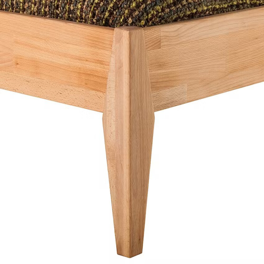 Pat din lemn masiv JillWOOD 185cm