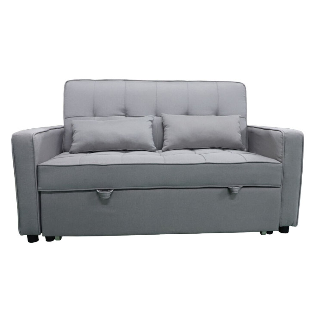 Colţar extensibil, gri, FRENKA BIG BED NEW