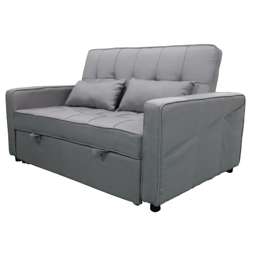 Colţar extensibil, gri, FRENKA BIG BED NEW