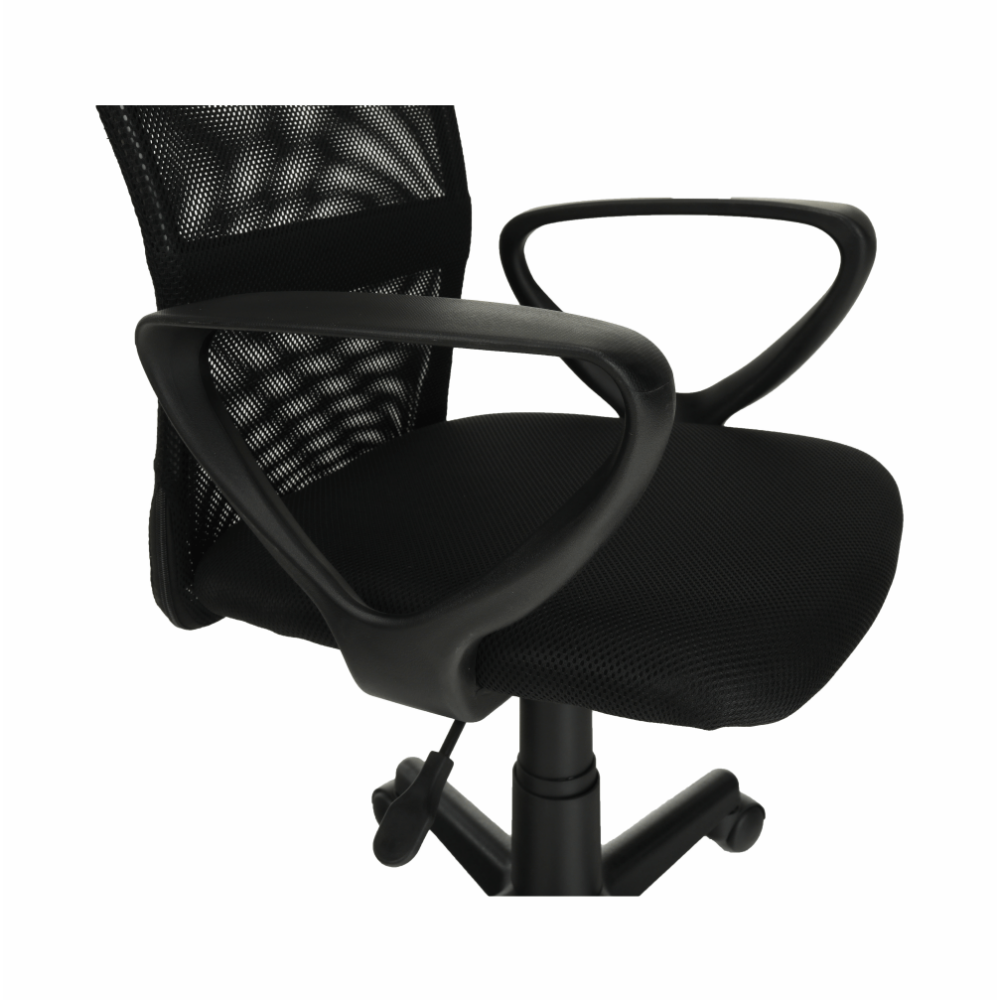 Scaun de birou, negru, REMO 2 NEW